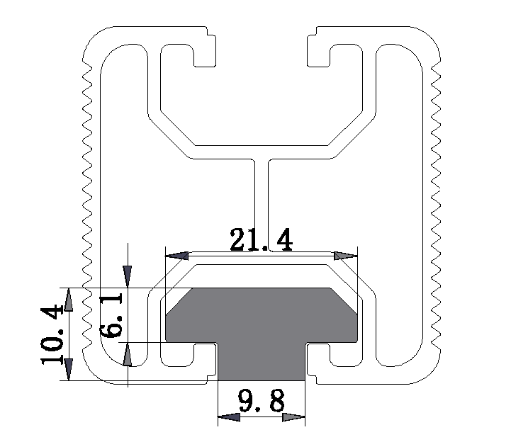 MK-4040 Rail NUT