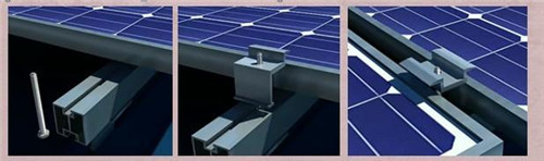 PV Mounting Rack, Tile Roof Solar Panel Mounting Kit
