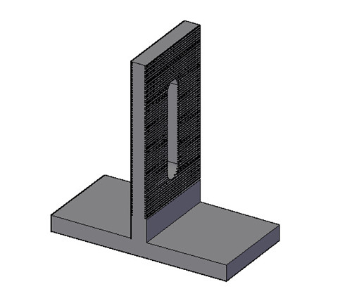 T Type Connector, Floor Fixing